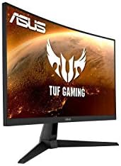 ASUS TUF Gaming VG27WQ1B - 27 Zoll WQHD Curved Monitor - 165 Hz, 1ms MPRT, FreeSync Premium, AdaptiveSync, ELMB Sync, HDR10 - VA Panel, 16:9, 2560x1440, DisplayPort, HDMI, Speaker