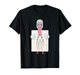Sehschule Sehtesttafel Optiker Brille Kinder Vogel Schwan T-Shirt
