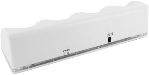 USB Powered Charging Station Dock Stand and 4 Batteries for Nintendo Wii, White, 12