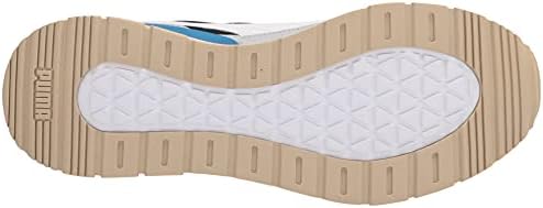 Puma Men's R78 Trek Sneaker, Black White-Glacial Blue, 8 | Image 3