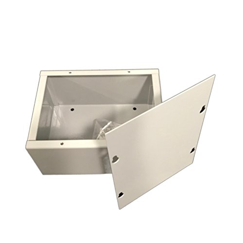 Bud Industries Jb-3956 Steel Nema 1 Sheet Metal Junction Box 8 L X 6 W X 4 H, Gray #TOP3