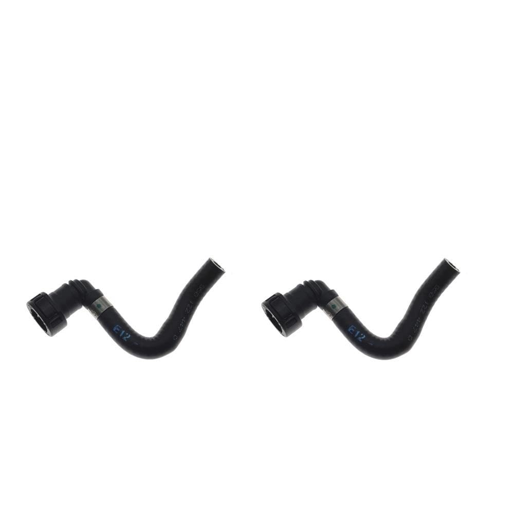 1/2/5/10X Engine Radiator Coolant Hose Pipe Fit for 2014 2015 2016 2017 2018 95B122447C 95B122447D 95B 122 447 C(2 PCS)