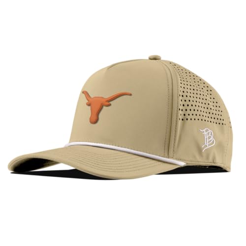 Branded Bills Texas Longhorns Curved 5 Panel Hat for Men NCAA Licensed Adjustable Snapback Golf Baseball Cap Desert