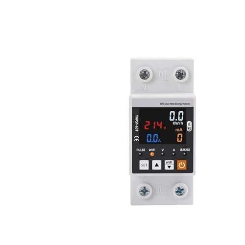 Disyuntor fuga 63A para proteger los electrodomésticos y medir el consumo de energía real