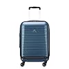 DELSEY PARIS – Segur 2.0 – Valise Cabine Rigide Extensible – 55x35x30 cm – 51 Litres – S – Bleu