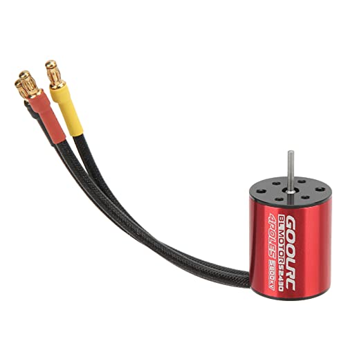 RC �u���V���X���[�^�[ 2430 5800KV ���͂Ȃ˂��荂���ϐ��u���V���X���[�^�[ 1/16 1/18 RC �J�[�p