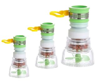 Qwid Plastic Adjustable Kitchen Sink Tap Extender Faucet Water Filter Nozzle Sink Faucet Sink tap Shower Pack of 3