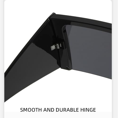 Oversized Punk Shield Sunglasses Women Big Frame Steampunk One-Pieces Sun Glasses For Ladies Eyewear4