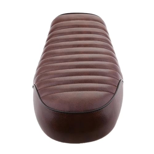 Asiento de moto universal de cuero impermeable para sustituir cojín desgastado