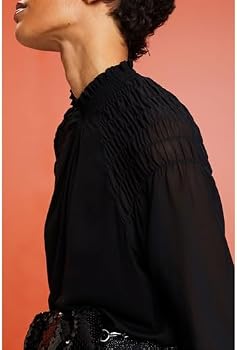 ESPRIT 043cc1k324 T-Shirt, 001/nero, XS Donna