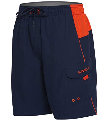 Image of Speedo Men's Marina Sport Volley, Knee Length Swim Trunk