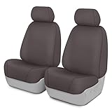 Covercraft SS2412PCGY Gray Bucket Seat Cover for Ford F150 '09 , Grey