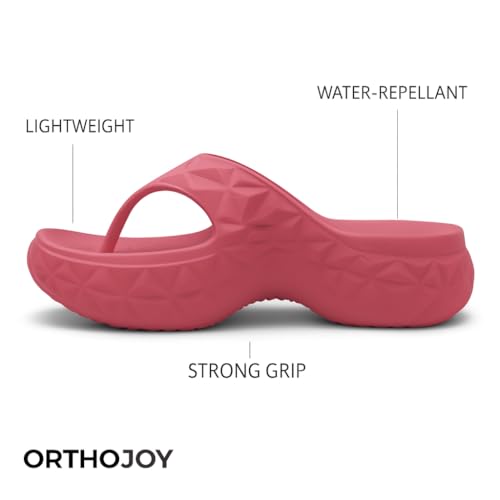 Image of ORTHO JOY Orthopedic Slippers for Women | Arch & Heel Support EVA Slippers | Lightweight, Non-Slip Comfort Footwear for Foot Pain Relief - Indoor & Outdoor Friendly