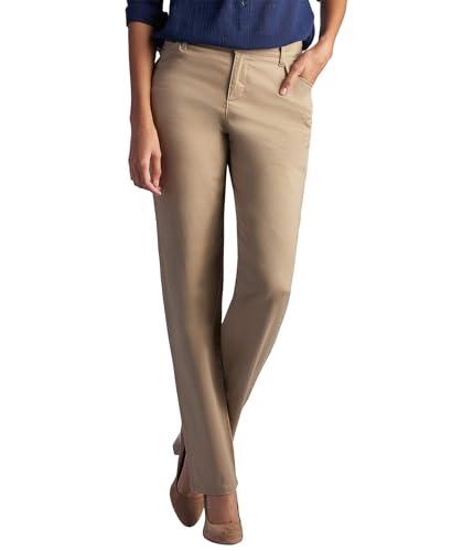 Lee All Day Straight Leg Pants Flax 20 M