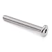 Glvaner M6-1.0 x 60mm Binding Screws Furniure Screws, Connection Bolt, Flat Round Head Socket Head Cap Screws, 304 Stainless Steel 18-8 Full Thread, 20 pcs