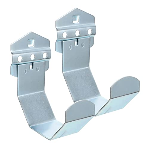 Cabilock Pegboard Hangers for Tools 2 Pcs Heavy Duty Hooks Tool Storage Hooks Easy Install