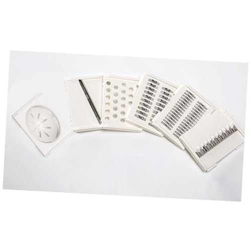 Rallador manual multifuncional para verduras y queso rosa miniatura 4