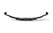 LIBRA New Trailer Leaf Spring-4 Leaf Double Eye 1750lbs for 3500 Lbs Axle - 20015