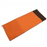 Tamaño: 74.8 * 28.7 pulgadas wangYUEQ Bolsa de Dormir Un Solo Saco de Dormir 4 Temporadas Bolso de Dormir de algodón Caliente for Interiores Extractar al Aire Libre Viaje Rectangular Bolsos de Dormir (Color : Orange)