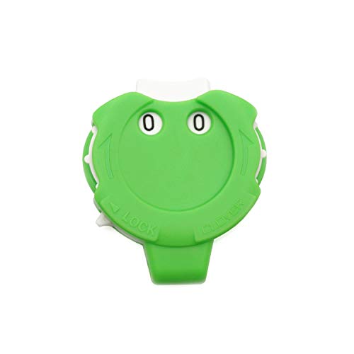 Clover 3118 Knitting Counter Kacha Mini, 1, Green