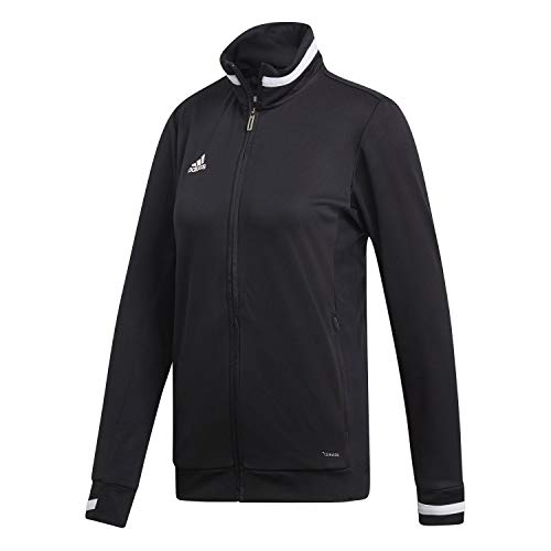 adidas Women's T19 Trk Jkt W Sport Jacket, black/White, XXS UK