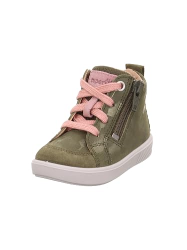 Superfit Supies, Baby Girls Shoes, Green Pink 7010, 22 EU Ancho