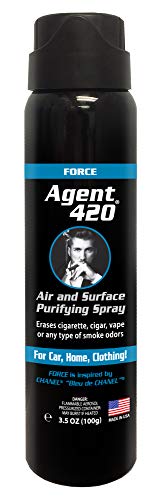 Agent 420 Air & Surface Freshening Spray - Erases Cigarette, Cigar & Most Foul Odors - Breaks Down...