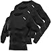 DRSKIN 1~3 Pack Compression Cool Dry Sports Top Shirt Baselayer Running Leggings Yoga Rashguard Men