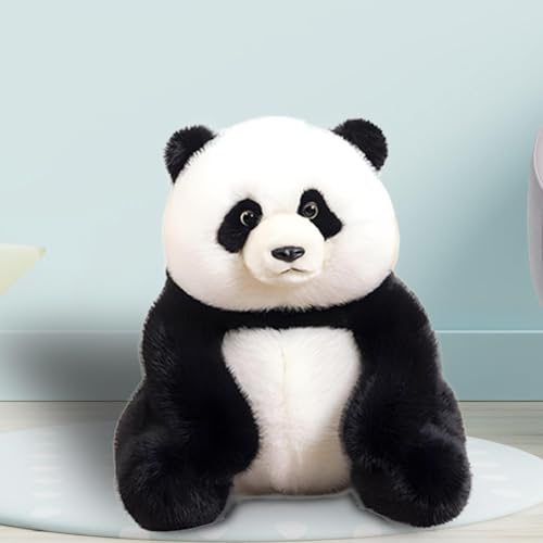 Peluche panda assis taille L pour decoration de chambre de bebe - 4
