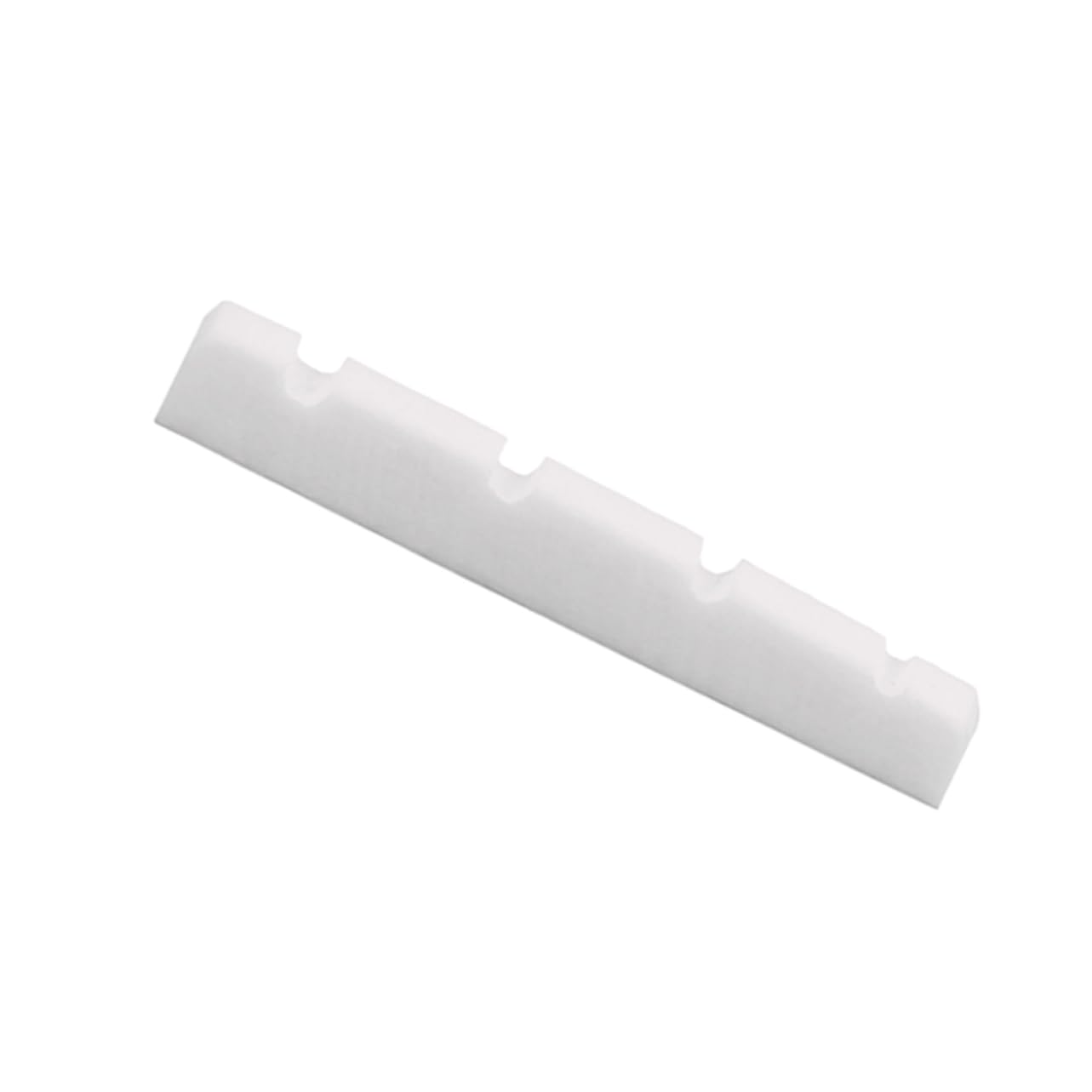 BESTonZON Guitar Nuts for Bass Slotted Bone Nuts Musical Instrument Accessory for Guitar