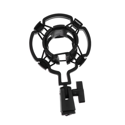GOOHOCHY Sturdy Plastic Shock Mount for Condenser Mic Mount for Microphone Easy to Install