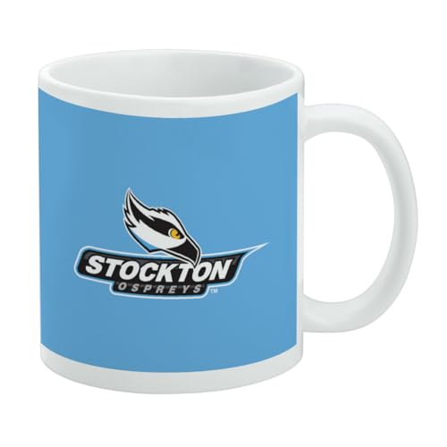 Stockton University Primary Logo Ceramic Coffee Mug Gift Mugs, 11oz, White