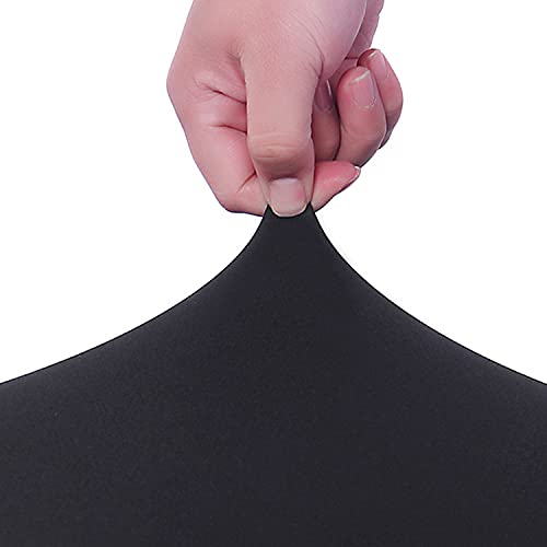 Bricia 6 Pcs Black Stretch Spandex Folding Chair Slipcovers, Dining Room Chair Covers Stretch Chair Slipcovers Protector For Wedding, Banquet, And Party #TOP5