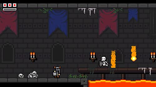 Horned Knight PS4 jeu video retro platformer 2D difficile pour console de salon - 2