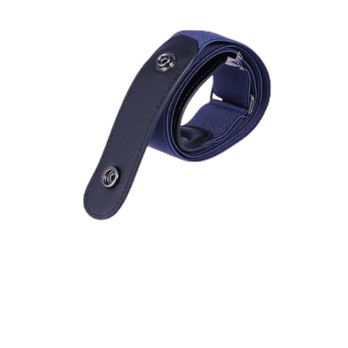 Didiseaon Unisex Leather Stretch Invisible Belt No Buckle Design for Jeans Dresses Lightweight Comfortable Elastic Belt for Clean Look Under Fitted