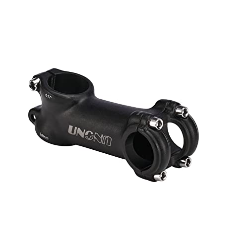 FOMTOR Fahrradvorbau 25,4 17 Grad 90 mm, Fahrradvorbau Mountainbike Vorbau Kurzer Lenkervorbau, für die meisten Fahrräder, Rennräder, MTB, BMX, Radfahren Cover