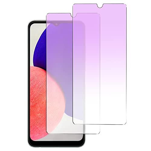 【ブルーライトカット】 Galaxy A22 5G 用 ガラスフィルム ブルーライト SC-56B フィルム ギャラクシー A22 5G 強化ガラス 液晶保護 【気泡ゼロ/貼り付け簡単/高透過率/指紋防止/2枚セット】