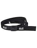 geheimverstecke bauen Sehr festes Webband Jack Wolfskin Gürtel SECRET BELT WIDE, black, ONE SIZE, 8000851-6000