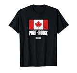 Ville de Pont-Rouge - CANADA | Drapeau canadien souvenir - T-Shirt