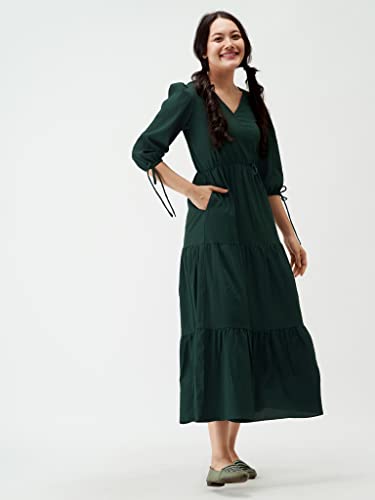 Image of AASK Women Fit and Flare Dress