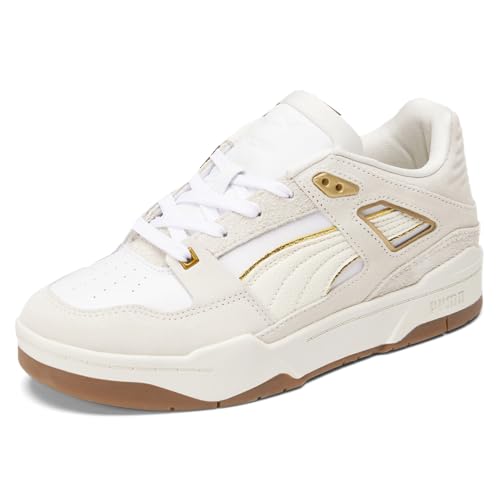 PUMA Womens Slipstream Peb Lace Up Sneakers Shoes Casual - Grey, White2