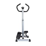 Afang Übung Mini Stepper Griff Fitness Maschine, Geeignet Zuhause Büro Fitness Stepper Bein Po Drehstepper Sidesteppe, Fitnessgerät Heimtrainer