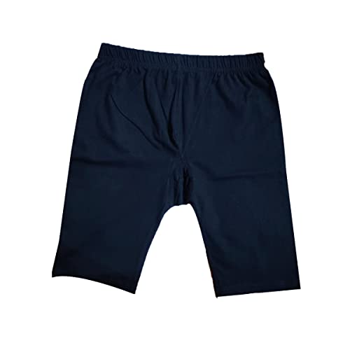 Image of Stretchable Cycling Shorts for Women (Shorties /Underskirt Shorts Shorties for Active wear /Exercise /Workout /Yoga /Gym /Cycle /Running Black