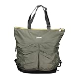 K-way Borsa shopping comoda, leggera e pratica (WMR GREEN BLACKISH)