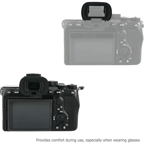 Image of MOSTOS - EP-11 Camera Eyepiece Eyecup Viewfinder for Sony A7, A7 II, A7R, A7R II, A7R III, A7R IV, A7S, A7S II