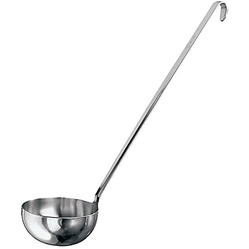 Paderno World Cuisine one piece stainless steel ladle 34 oz.