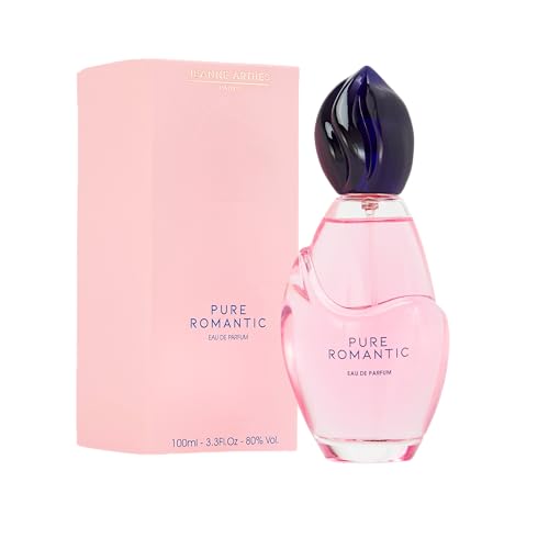 JEANNE ARTHES - Eau de Parfum Femme - Pure Romantic - Floral & Fruité - Bergamote et Fruit de la passion - Fabriqué en France à Grasse - Cadeau femme - 100...
