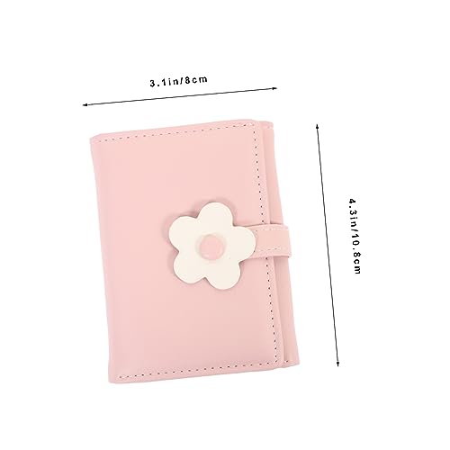 Didiseaon Small Flower Wallet Stylish Pu Leather Folded Wallet for Women Multi-card Holder Coin Purse for Girls Durable Spacious Design2