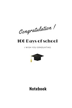100th Days of School, It's Never about How You Start : Lined Notebook / Journal Gift, 110 Pages, 6x9, Soft Cover, Matte Finish