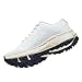 Sadmon Men Fashion Sneakers Fitness Tennis Training Lightweight Athletic Shoes Non-Slip Design All-Day wear Comfort Vintage White Size 41